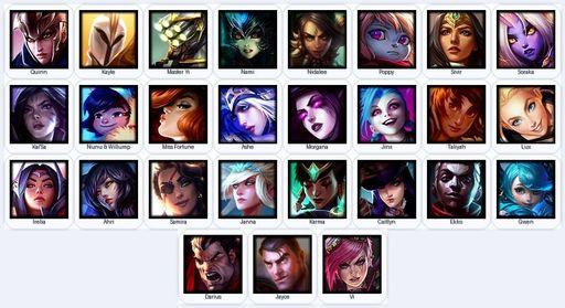 EUW | Unranked | Handmade | Level 33 | 6 Skins | 27 Champions | Full Access
