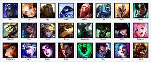EUN | Unranked | Handmade | Level 23 | 8 Skins | 24 Champions | Full Access