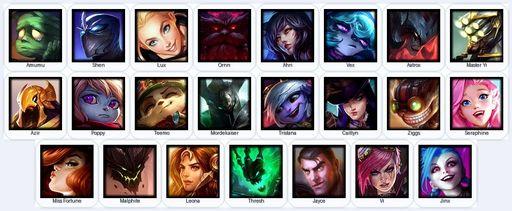 LA | Unranked | Handmade | Level 19 | 6 Skins | 23 Champions | Full Access