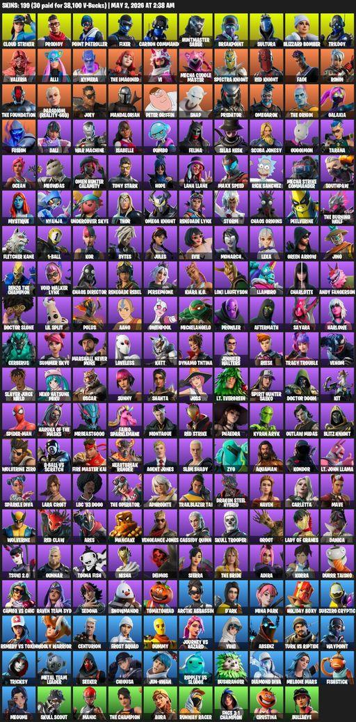 [PC/PSN/XBOX] | 199 skins | Lara Croft | Cloud Striker | Prodigy | Point Patroller | Fixer | Carbon Commando | Huntmaster Saber | Breakpoint | Sultura | Full Access