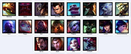 LA | Unranked | Handmade | Level 16 | 4 Skins | 20 Champions | Full Access