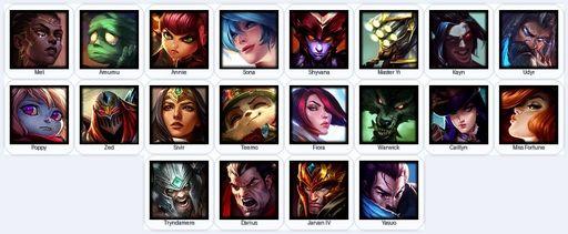 LA | Unranked | Handmade | Level 15 | 10 Skins | 20 Champions | Full Access