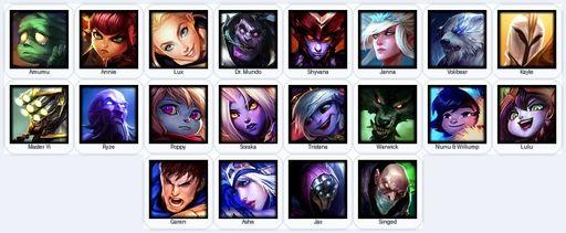 LA | Unranked | Handmade | Level 22 | 4 Skins | 20 Champions | Full Access