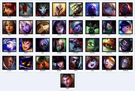LA | Unranked | Handmade | Level 59 | 8 Skins | 33 Champions | 6528 BE | Full Access