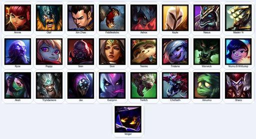 LA | Unranked | Handmade | Level 27 | 3 Skins | 25 Champions | Full Access