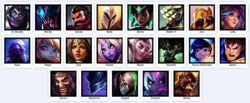 LA | Unranked | Handmade | Level 25 | 1 Skins | 21 Champions | 5600 BE | Full Access