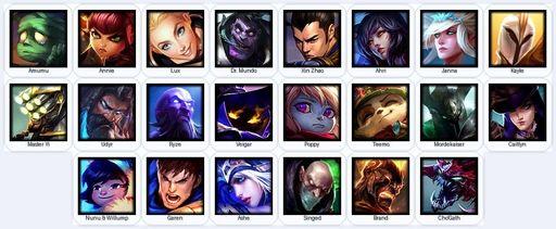NA | Unranked | Handmade | Level 22 | 1 Skins | 22 Champions | Full Access