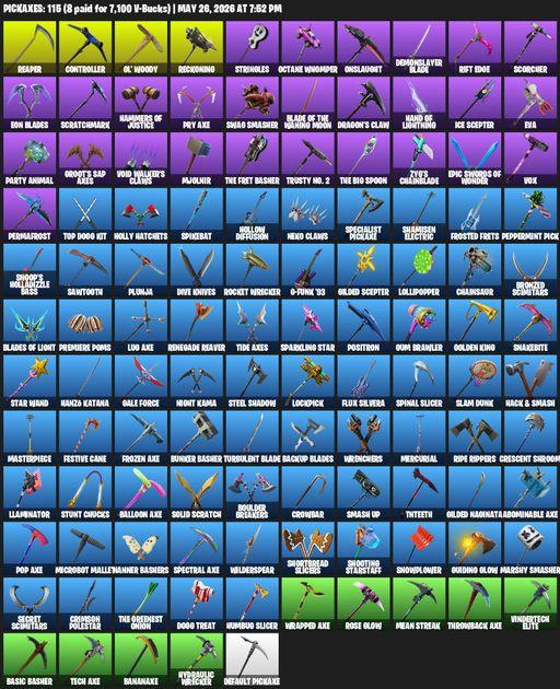 [PC/PSN/XBOX] | 134 skins | Take The L | OG STW | Travis Scott | The Reaper | Elite Agent | Omega | Lara Croft | Prodigy | Blue Striker | Full Access
