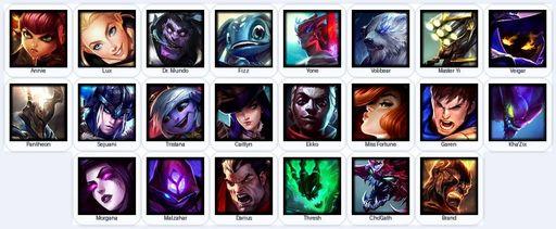 LA | Unranked | Handmade | Level 21 | 22 Champions | 6320 BE | Full Access