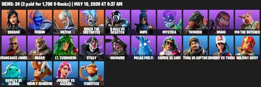 [PC/PSN/XBOX] | 24 skins | Sorana | Fusion | Mizuki | Renzo the Destroyer | 8-Ball vs Scratch | Hope | Mystica | Thunder | Imani | Pig the Butcher | Full Access