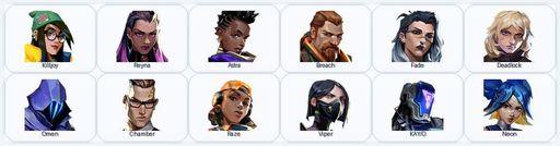 NA | 12 Skins + 12 Agents + 670 VP | Ignite Fan / Reaver Guardian / Neptune Vandal / Nebula Phantom | Full Access