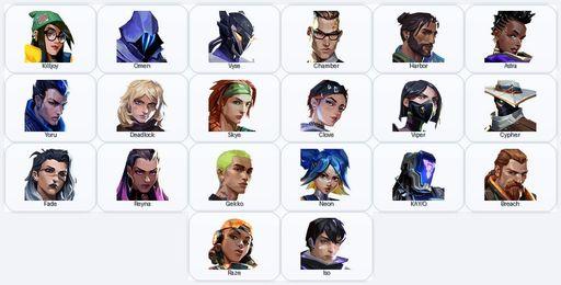 LA | 6 Skins + 20 Agents + 520 RP | Kingdom Classic / Coalition: Cobra Frenzy / Wunderkind Shorty / Spitfire Frenzy | Full Access