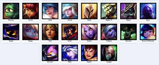 EUW | Unranked | Handmade | Level 30 | 1 Skins | 20 Champions | Full Access
