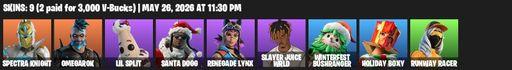 [PC/PSN/XBOX] | 9 skins | Spectra Knight | Omegarok | Lil Split | Santa Dogg | Renegade Lynx | Slayer Juice WRLD | Winterfest Bushranger | Full Access
