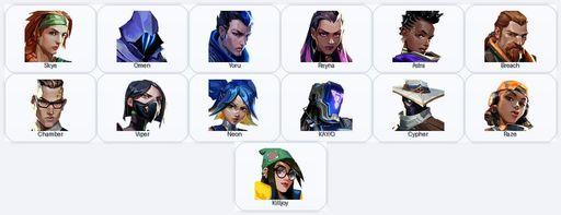 LA | 1 Skins + 13 Agents + 290 RP | Pistolinha Classic | Full Access