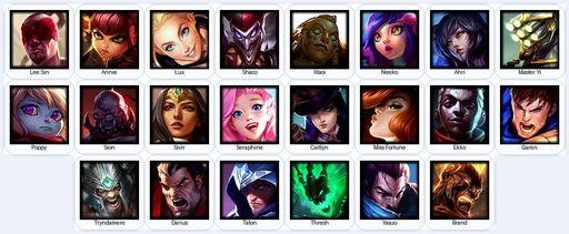 LA | Unranked | Handmade | Level 23 | 1 Skins | 22 Champions | Full Access