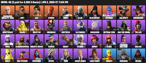 [PC/PSN] | 40 skins | Lara Croft | Paradigm (Reality-659) | Joey | Raz | Hybrid | Drift | A.I.M. | Blackheart | Kymera | Calamity | Sidewinder | Full Access