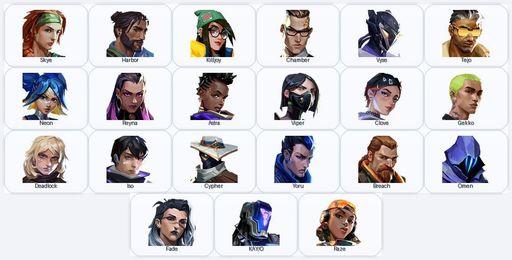 AP | 23 Skins + 21 Agents + 410 RP | Bubble Pop Light Stick / Guardrail Frenzy / Guardrail Guardian / Overlay Sheriff | Full Access