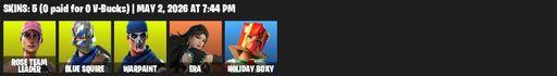 [PC/PSN] | 5 skins | OG STW | Blue Squire | Rose Team Leader | Warpaint | Era | Holiday Boxy | Pulse Axe | Premiere Poms | Dragon Axe | Nanner Bashers | Full Access