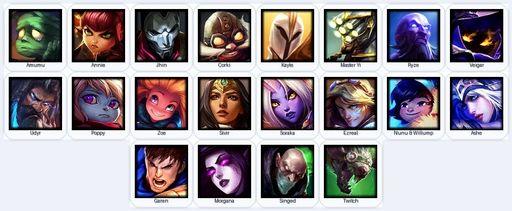 NA | Unranked | Handmade | Level 33 | 3 Skins | 20 Champions | Full Access