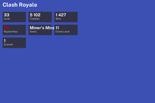 [KT11] | Level 33 | 5102 Trophies | Miner's Mine | 1427 Wins | 1 Evol. | BS Lv.32 | CoC TH10 | Full Access