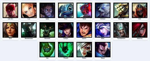 LA | Unranked | Handmade | Level 17 | 20 Champions | Full Access