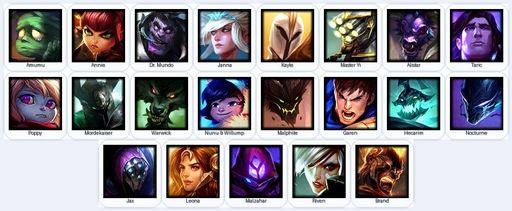 NA | Unranked | Handmade | Level 17 | 6 Skins | 21 Champions | Full Access