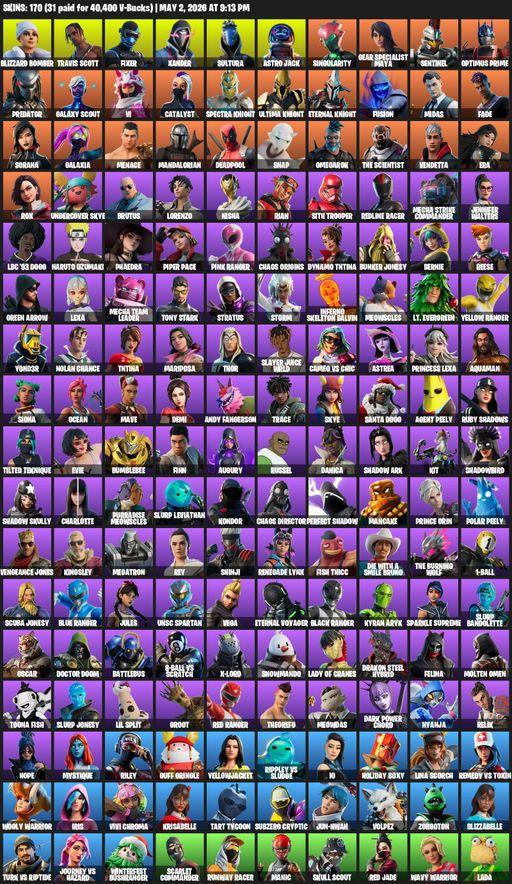 [PC/XBOX] | 170 skins | Travis Scott | Blizzard Bomber | Fixer | Xander | Sultura | Astro Jack | Singularity | Gear Specialist Maya | Sentinel | Full Access